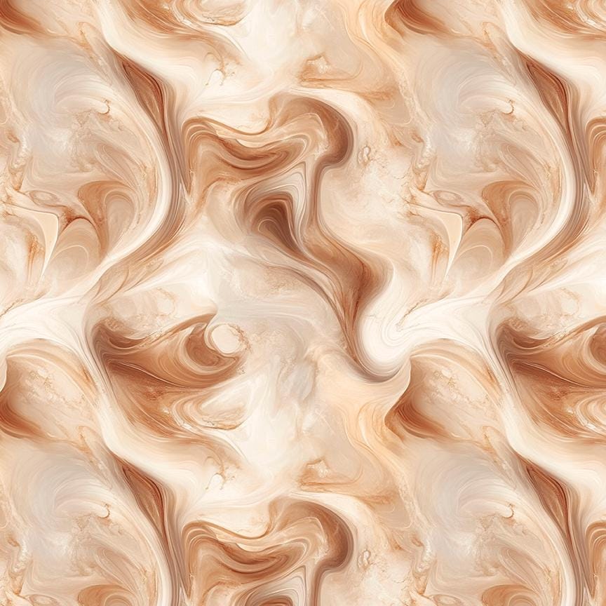 Coffee Time - Swirl in Cinnamon - by RBD Designers with Riley Blake Designs