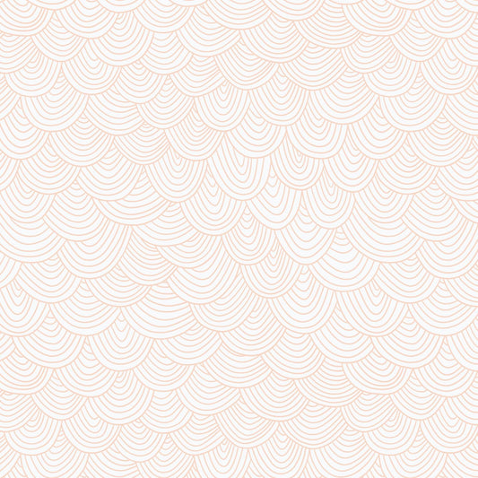 Wildest Dreams - Scallop in Vanilla - by Rachel Parker with Cloud 9 Fabrics