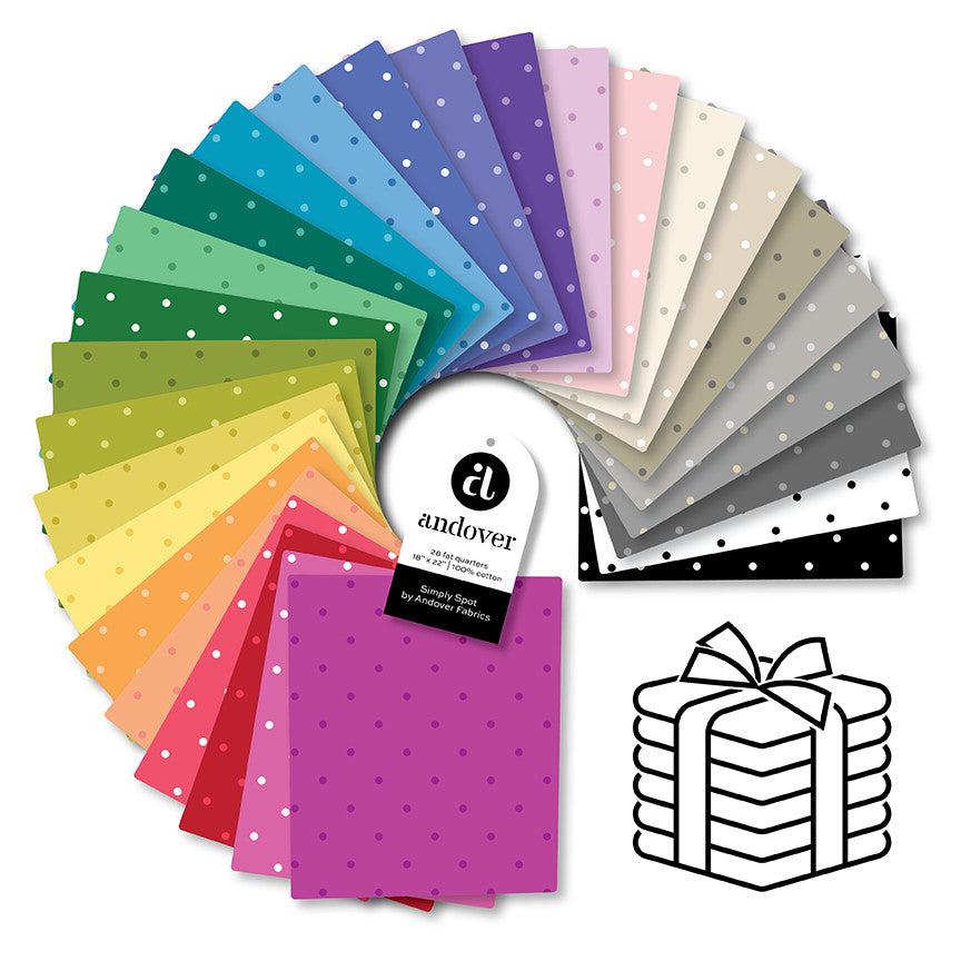Simply Spot bundles - by Andover Fabrics