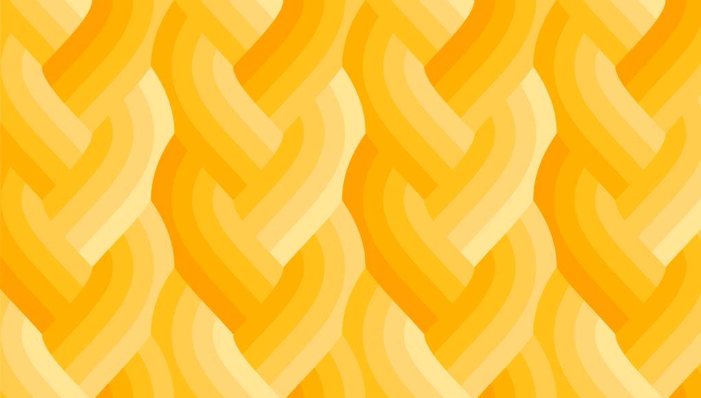 Echo - Braid in Yellow - by Emily Van Hoff with Moda Fabrics
