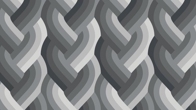 Echo - Braid in Black - by Emily Van Hoff with Moda Fabrics