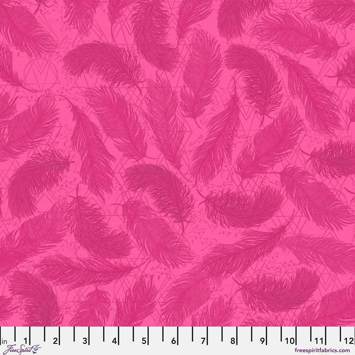 The Wisdom - The Whispers in Pink - by Valori Wells with FreeSpirit Fabrics