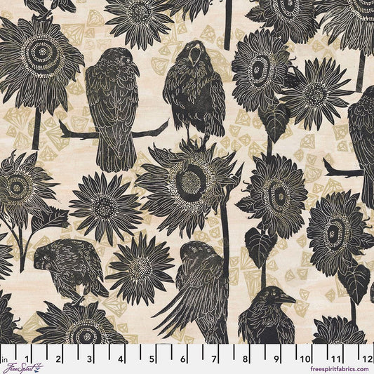 The Wisdom - The Gathering in Neutral - by Valori Wells with FreeSpirit Fabrics