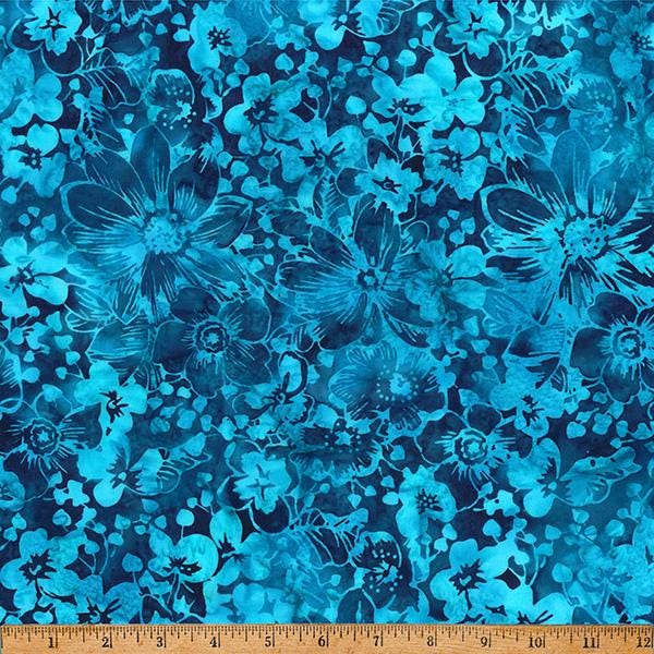 Bali Batik - Cotton Candy Dreams - Macaw - by Hoffman Fabrics