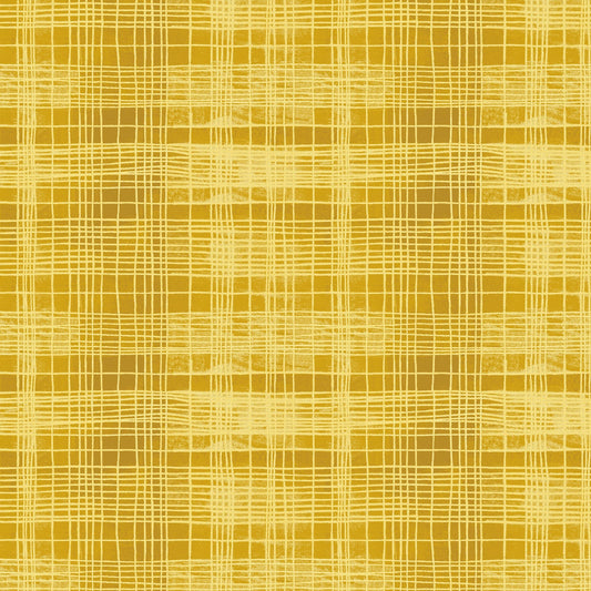 The Plaid One - String Theory Plaid in Delicata - by Marcia Derse with Windham Fabrics