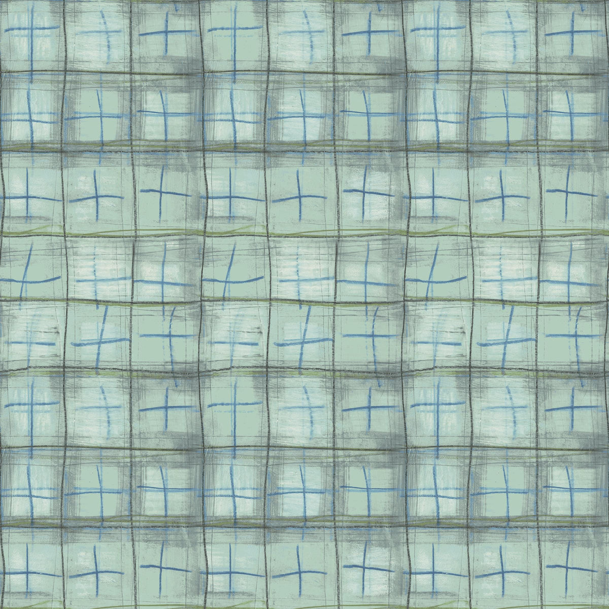 The Plaid One - Lakeside Plaid - by Marcia Derse with Windham Fabrics