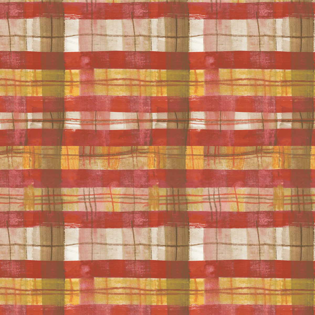The Plaid One - Garage Sale Plaid - by Marcia Derse with Windham Fabrics