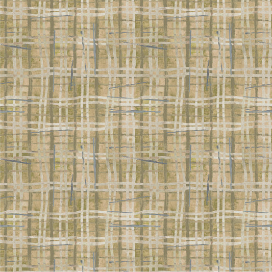 The Plaid One - Porch Screen Plaid in Dusty - by Marcia Derse with Windham Fabrics