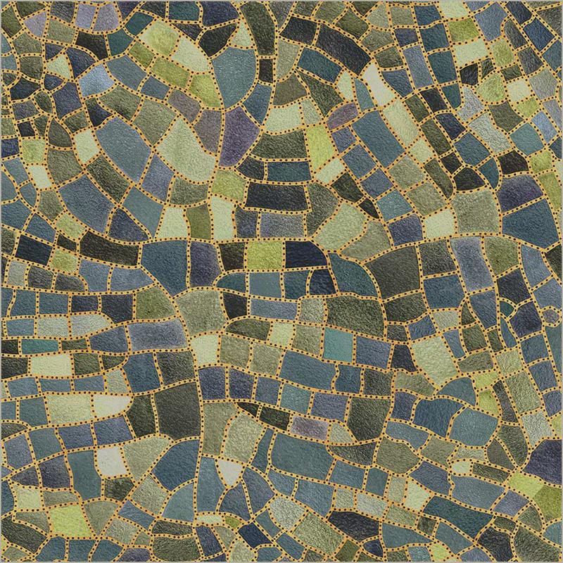 Flora & Form - Crackle - Labradorite - by Essoldo Design for Windham Fabrics