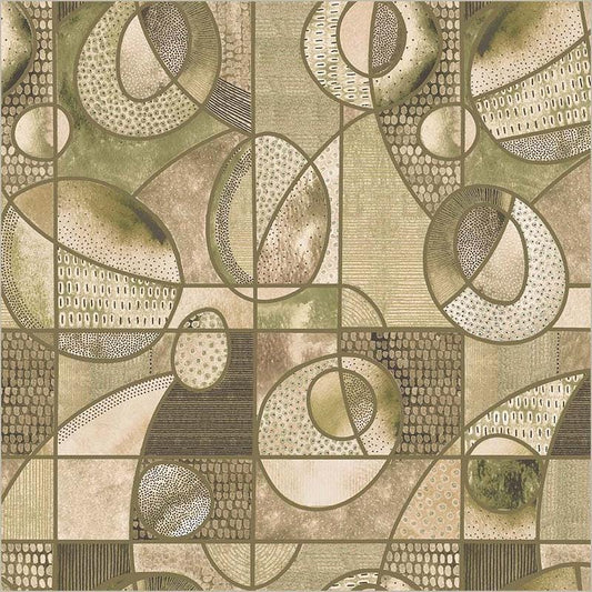 Flora & Form - Orbit - Sage - by Essoldo Design for Windham Fabrics