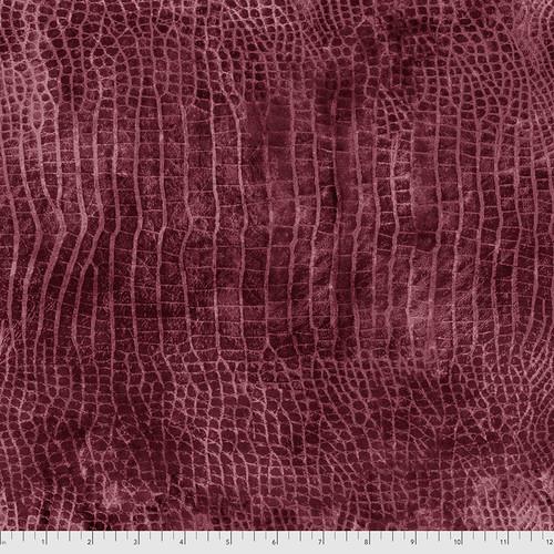Worn Croc - Wildberry - by Tim Holtz with Free Spirit Fabrics