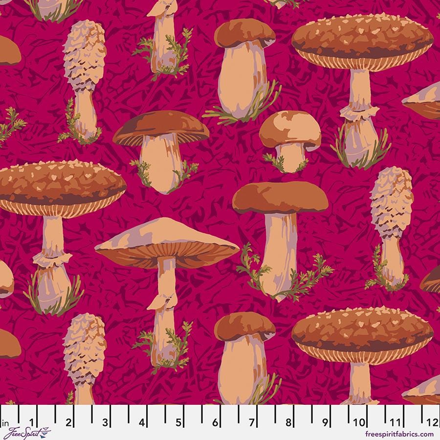 Forage - Forest - by Martha Negley with FreeSpirit Fabrics