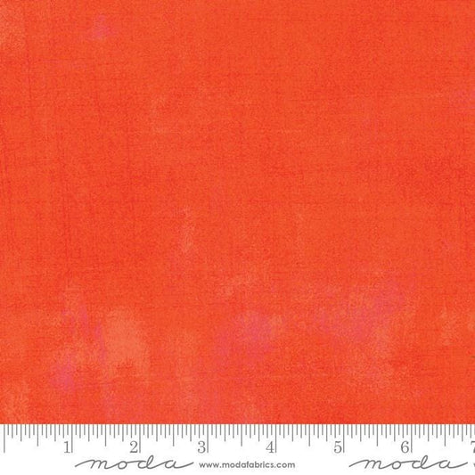 Grunge - Tangerine - by BasicGrey with Moda Fabric