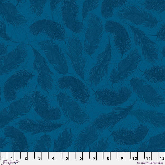 The Wisdom - The Whispers in Indigo - by Valori Wells with FreeSpirit Fabrics