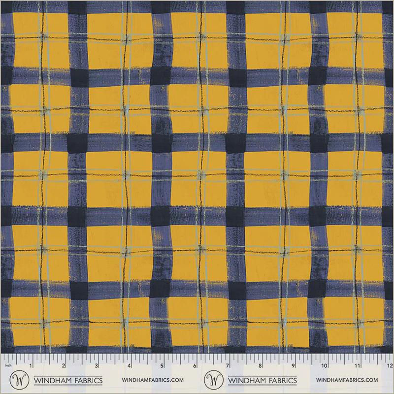 The Plaid One - Proper Plaid in Summertime - by Marcia Derse with Windham Fabrics