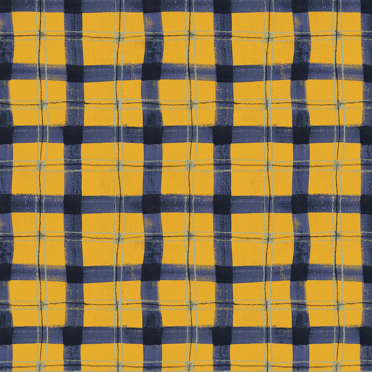 The Plaid One - Proper Plaid in Summertime - by Marcia Derse with Windham Fabrics