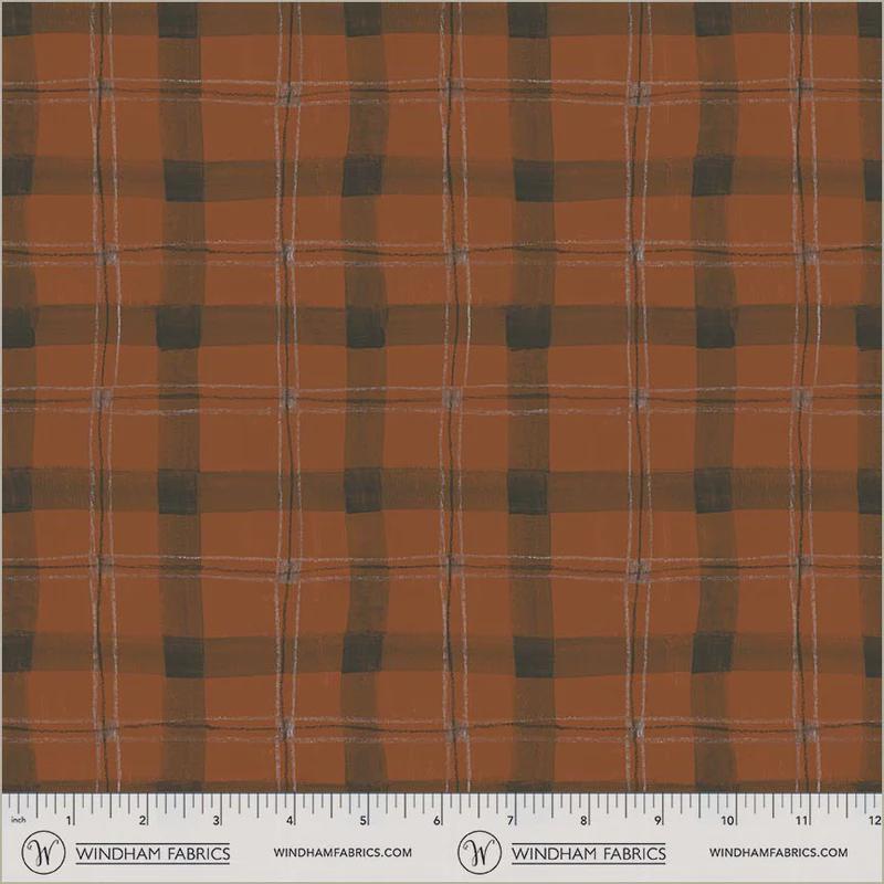 The Plaid One - Proper Plaid in Currant - by Marcia Derse with Windham Fabrics