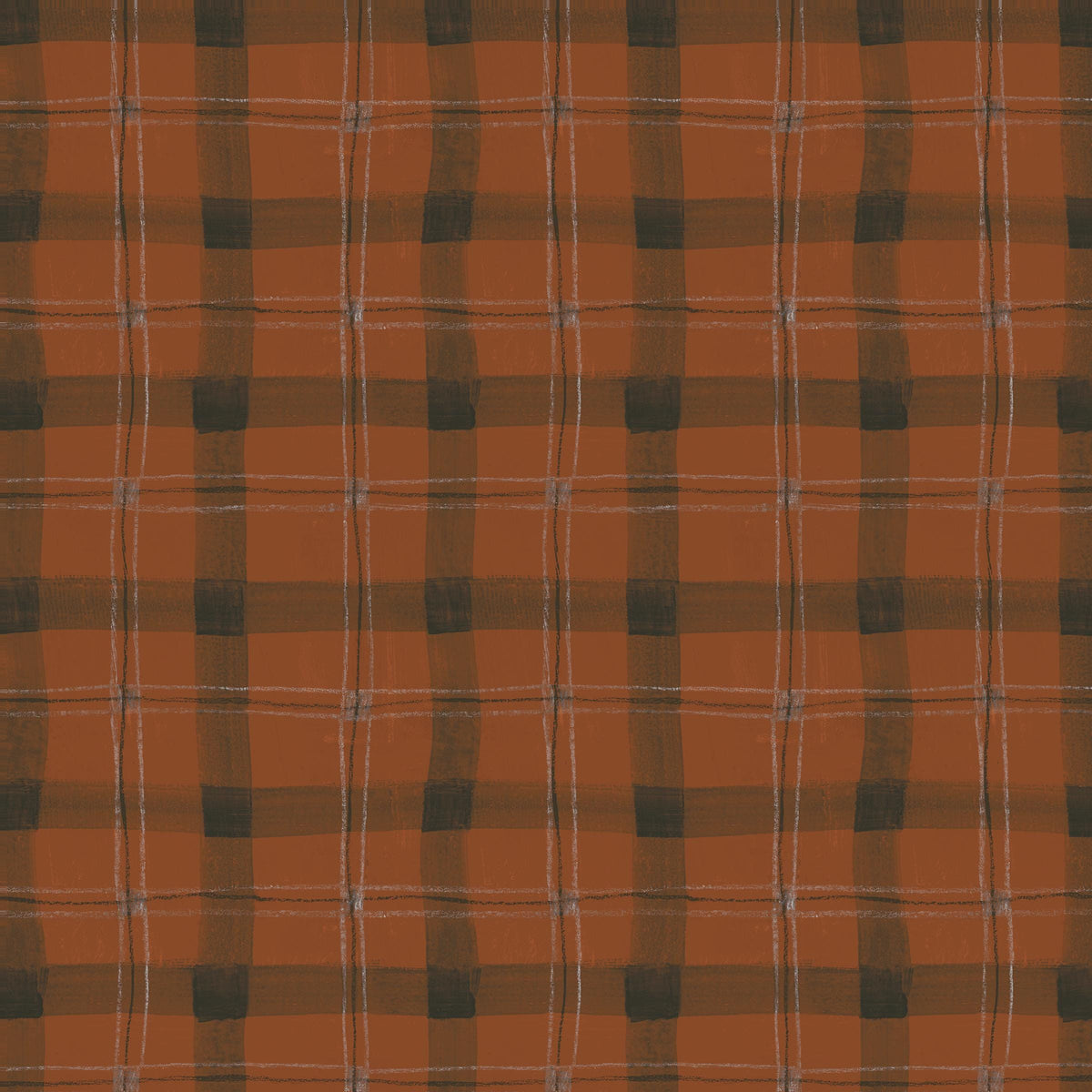 The Plaid One - Proper Plaid in Currant - by Marcia Derse with Windham Fabrics