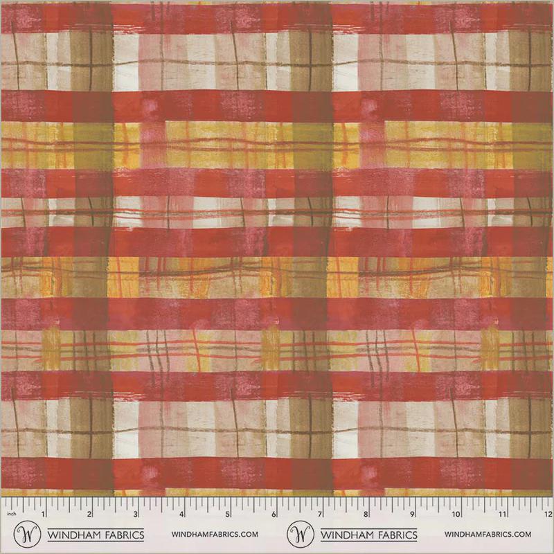The Plaid One - Garage Sale Plaid - by Marcia Derse with Windham Fabrics