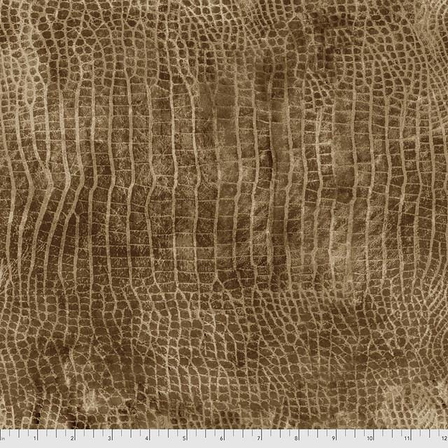 Worn Croc - Murky - by Tim Holtz with Free Spirit Fabrics