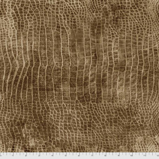 Worn Croc - Murky - by Tim Holtz with Free Spirit Fabrics