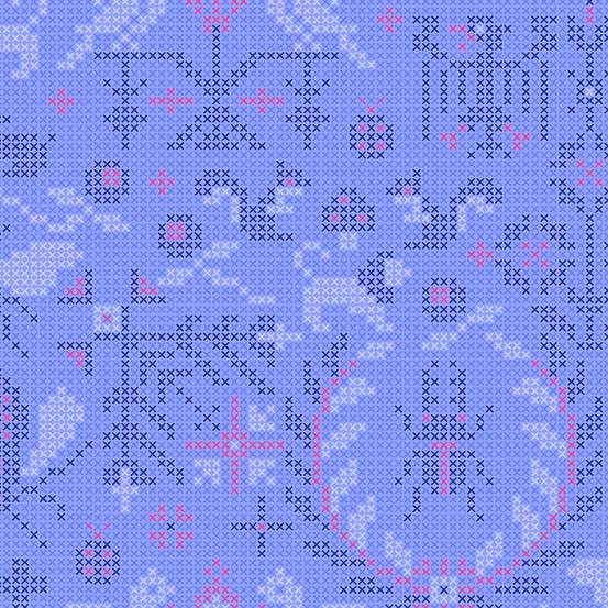 Sun Print 2020 - Menagerie in Opal - by Alison Glass with Andover Fabrics