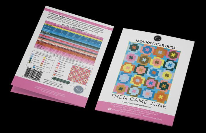 Meadow Star Quilt Pattern by Then Came June