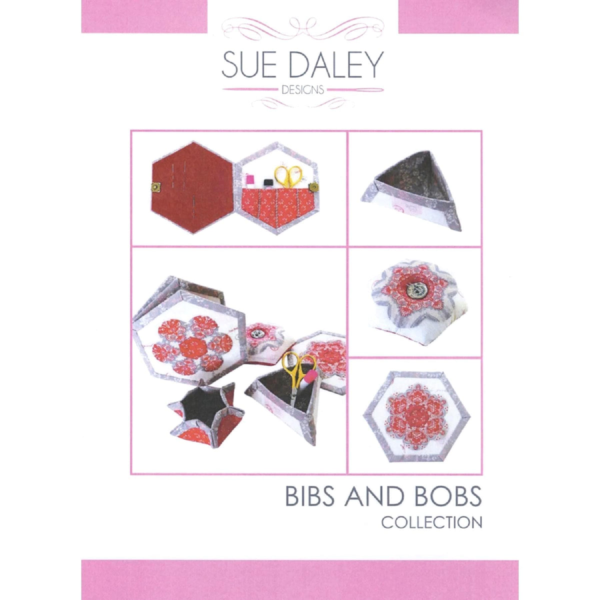 Bibs and Bobs Collection – EPP Pattern by Sue Daley Designs