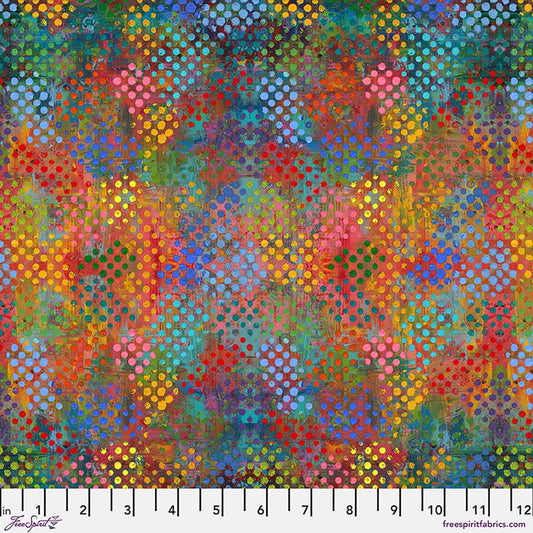 Pebbles print from Wings of Wonder quilting cotton fabric by Sue Penn for FreeSpirit Fabrics