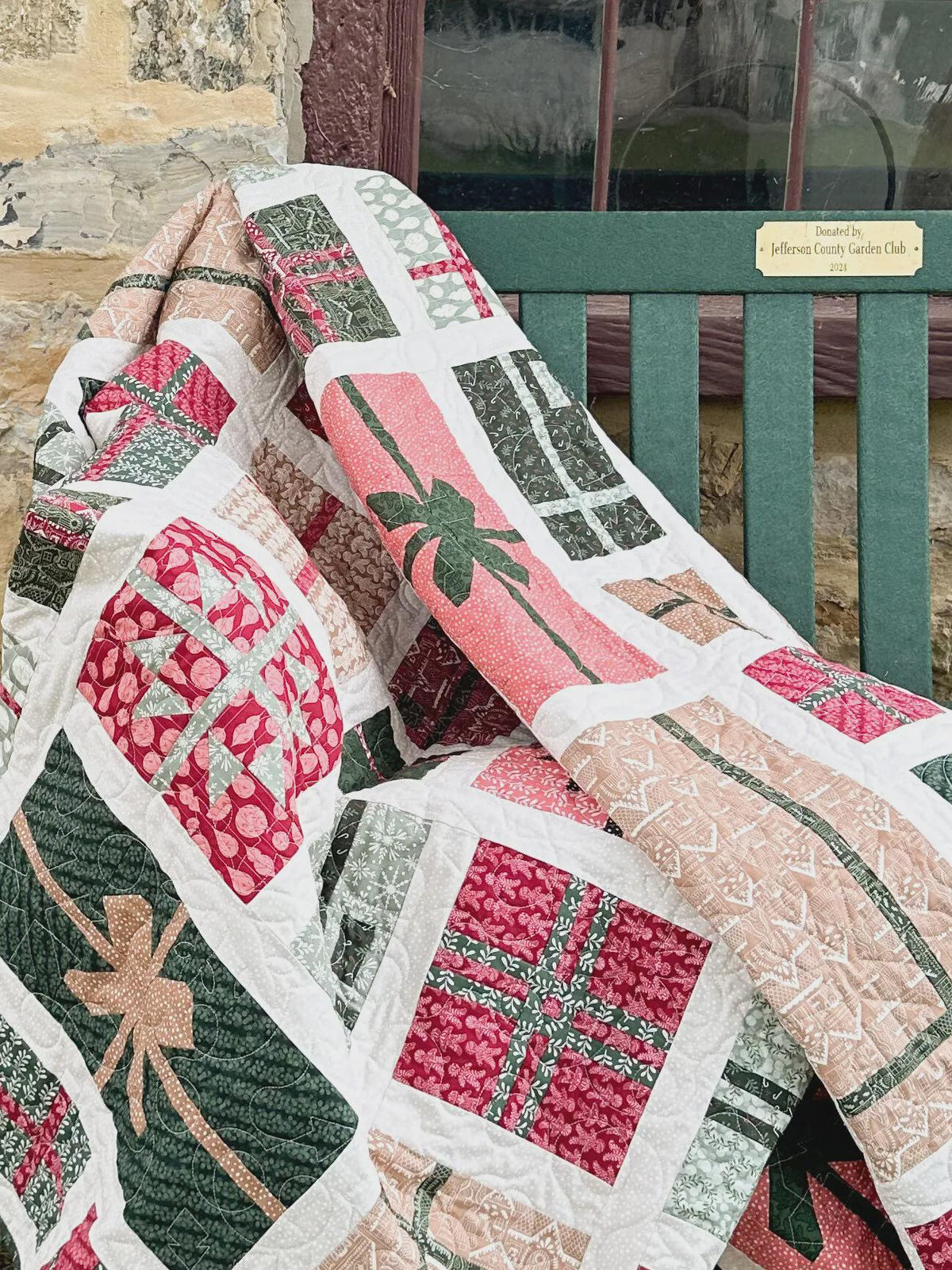 Gingerbread Lane Quilt Kit - by Kiley's Quilt Room
