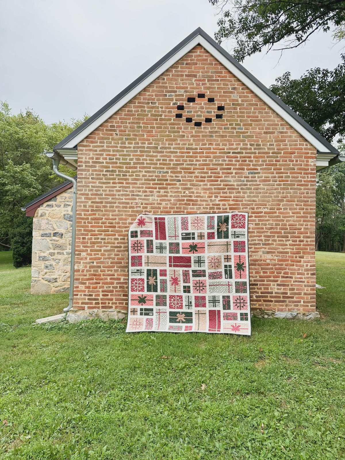 Gingerbread Lane Quilt Kit - by Kiley's Quilt Room