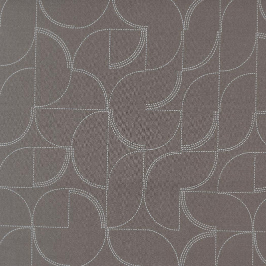 Mira - Echo in Graphite - by Zen Chic with Moda Fabrics