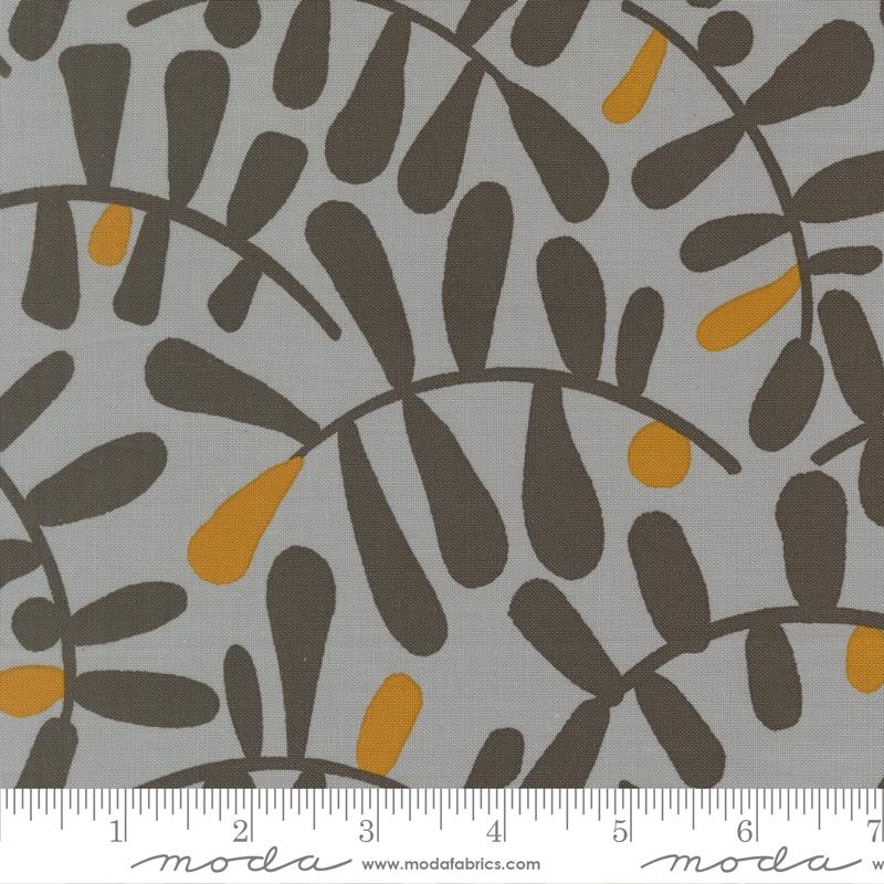 Mira - Calm in Light Gray - by Zen Chic with Moda Fabrics