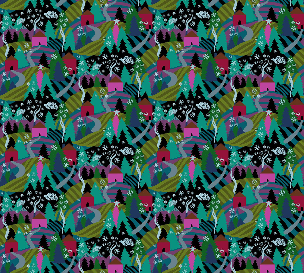 Cozy Christmas Bundles - by Anna Maria Textiles with Northcott Fabrics
