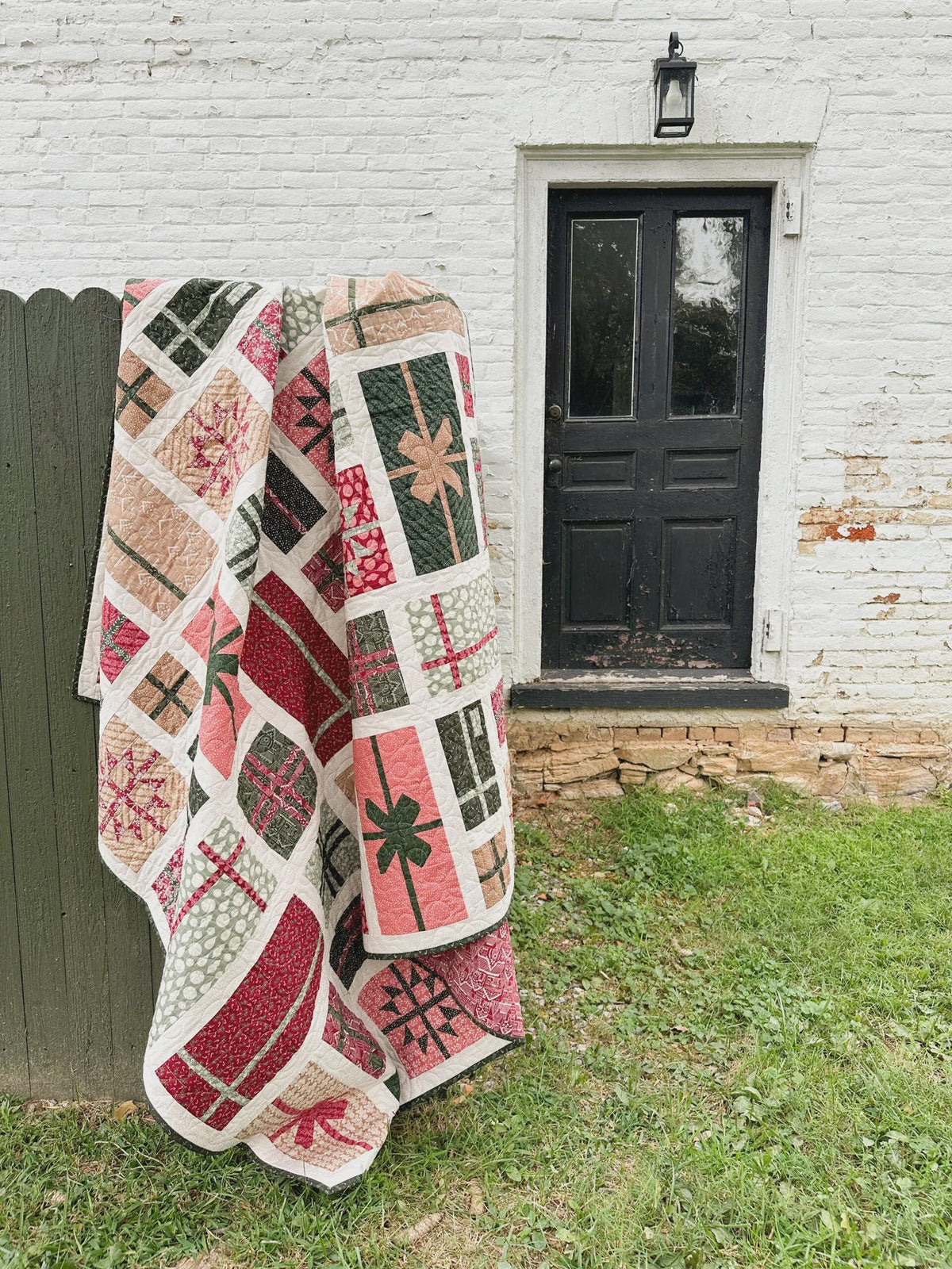 Gingerbread Lane Quilt Kit - by Kiley's Quilt Room