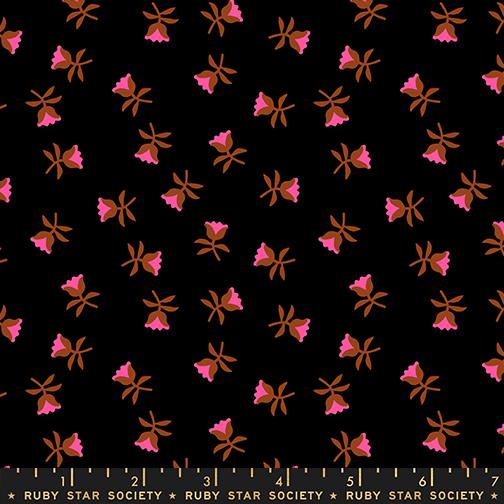 Mystic Fable - Sweetflower in Soft Black - by Alexia Marcelle Abegg with Ruby Star Society