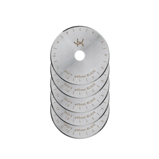 45mm Quilting Rotary Cutter Replacement Blades 5pk