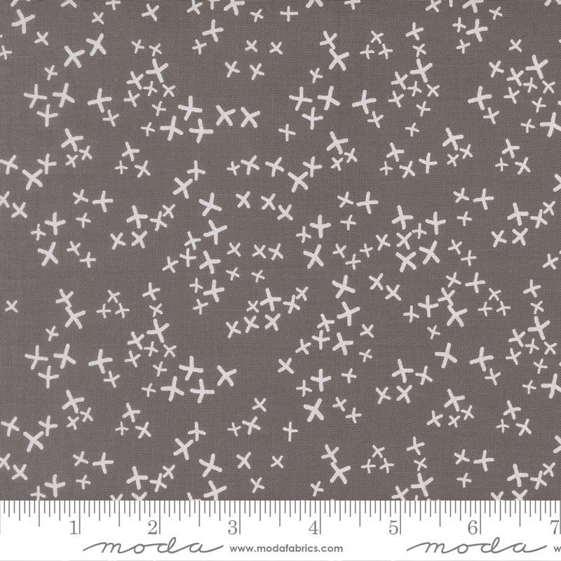 Mira - Realm in Graphite - by Zen Chic with Moda Fabrics