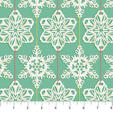 Cozy Christmas - Paperflakes in Country - by Anna Maria Textiles with Northcott Fabrics
