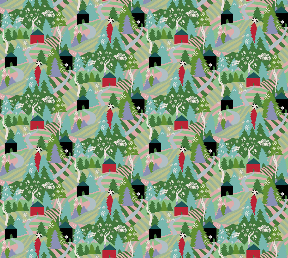 Cozy Christmas Bundles - by Anna Maria Textiles with Northcott Fabrics