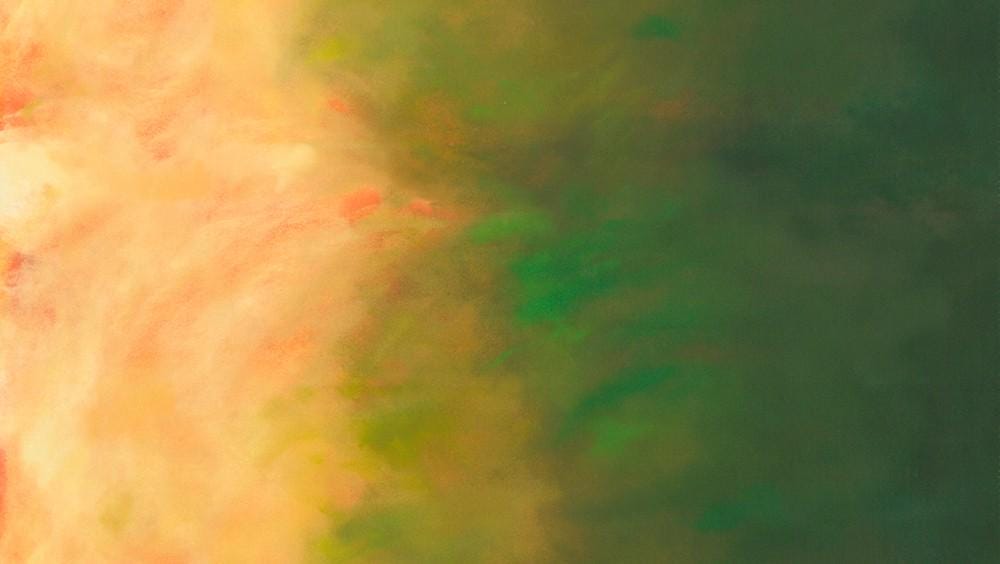 Sky Ombre Fabric - Desert Green - by Jennifer Sampou with Robert Kaufman
