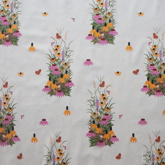 Iconic Vol.2 Poplin - Wildflowers - by Charley Harper with Birch Organic Fabrics