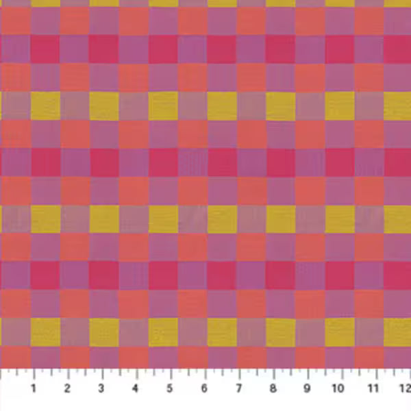 Check Mates - Alternate in Perfume - by Anna Maria Textiles with Northcott Fabrics