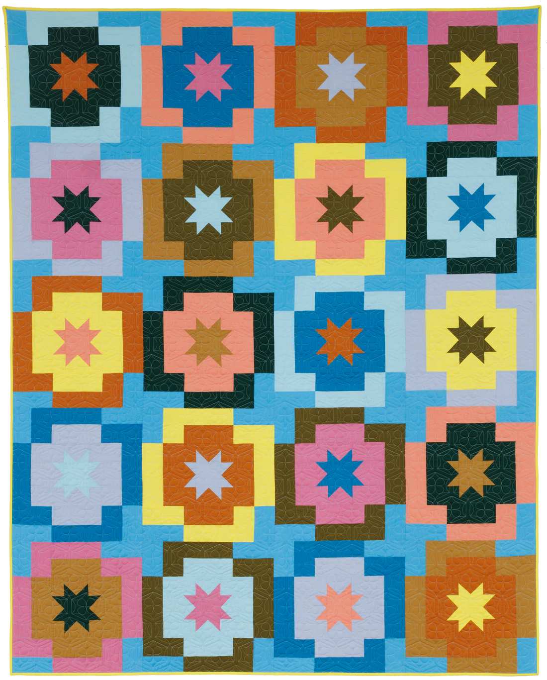 Meadow Star Quilt Pattern by Then Came June