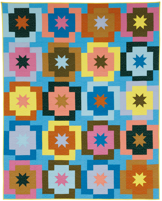 Meadow Star Quilt Pattern by Then Came June