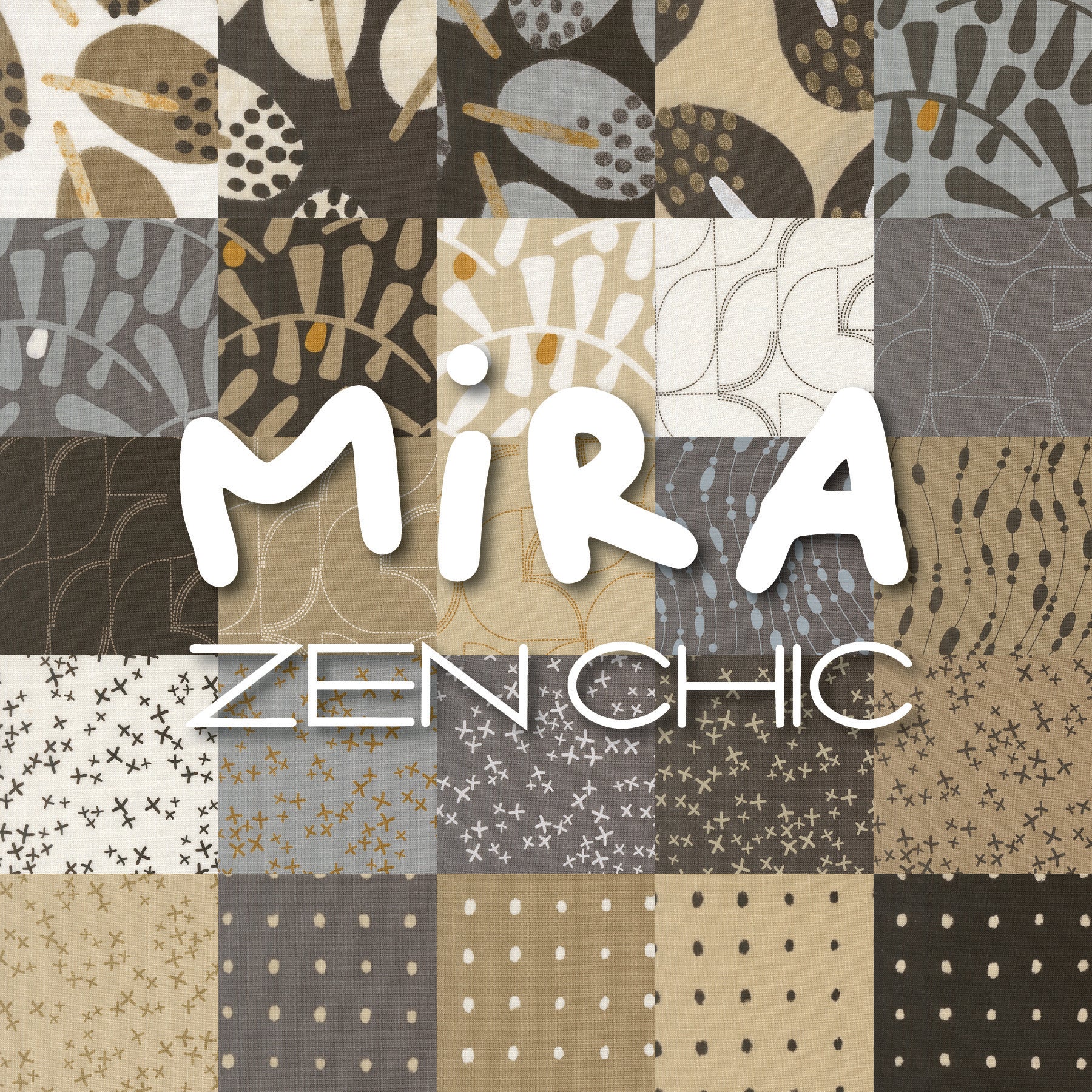 Mira Bundles - by Zen Chic with Moda Fabrics – Mx Domestic