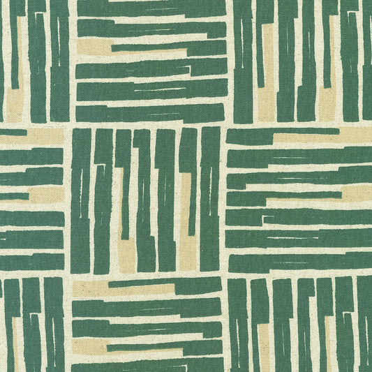Orchard Run - Squares Ocean (Half Yard Cut) - by Noodlehead with Robert Kaufman Fabrics
