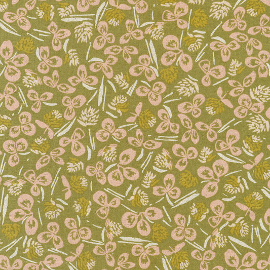 Orchard Run - Plants Taupe (Half Yard Cut) - by Noodlehead with Robert Kaufman Fabrics
