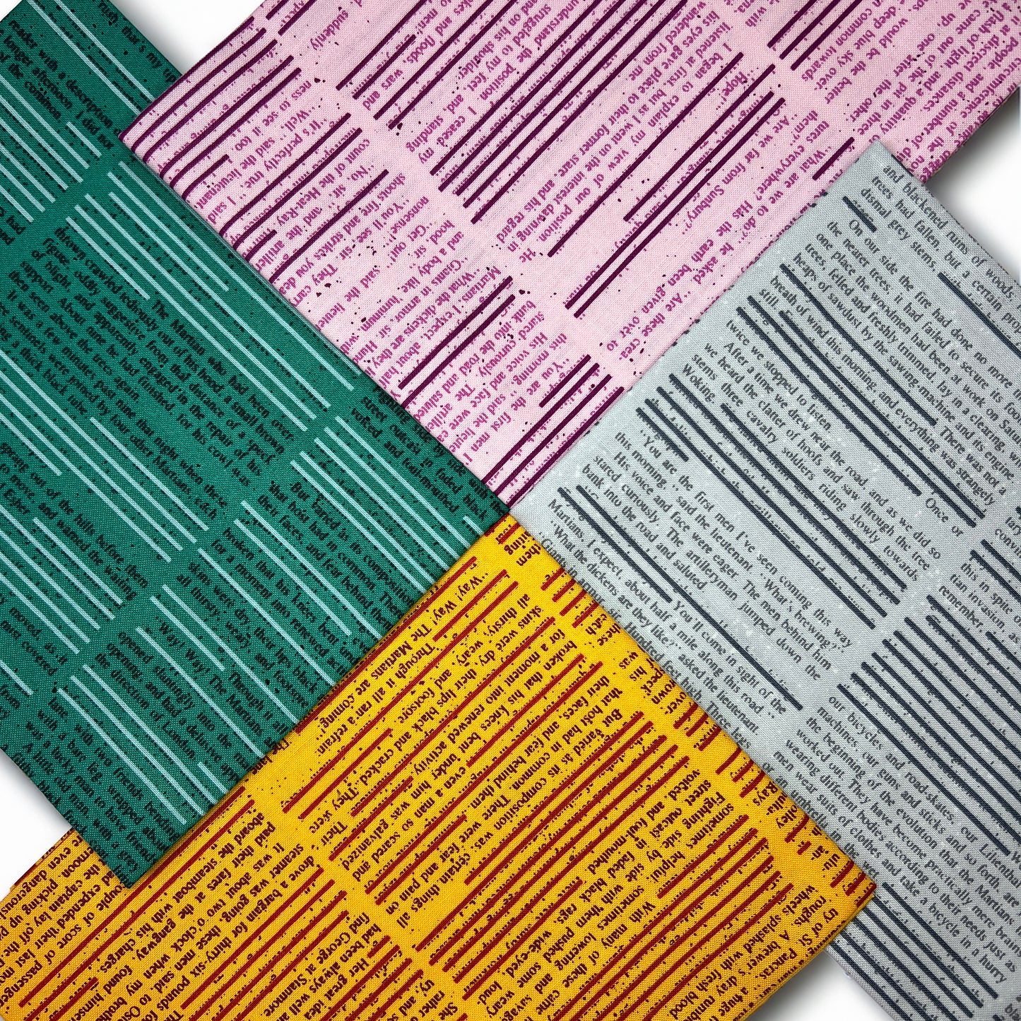 Redacted Bundle – Scrawl Collection by Giucy Giuce for Andover Fabrics