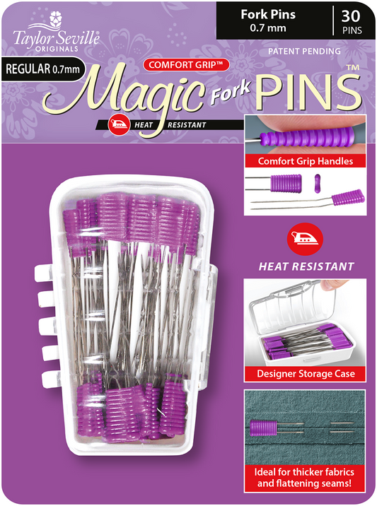 Magic Pins Fork - Regular - 30ct - Taylor Seville